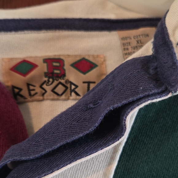 Resort Striped Rugby Shirt Colorado State Rams - Picture 2 of 4